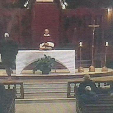 VIDEO: Man rushes altar to stab priest during Mass