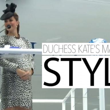 VIDEO: Kate Middleton's royal maternity style