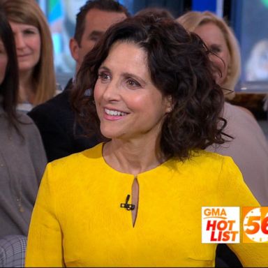 VIDEO: 'GMA' Hot List: Julia Louis-Dreyfus opens up about breast cancer battle