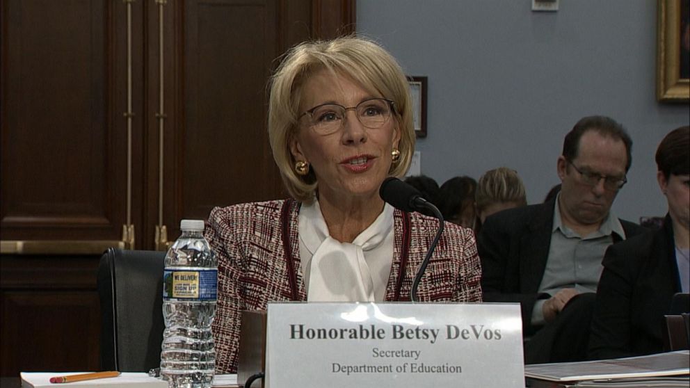 Education Secretary Betsy Devos >> Education Secretary Betsy Devos Responds To Critics Over Proposed Education Secretary Betsy Devos >> Education Secretary Betsy Devos Responds To Critics Over Proposed