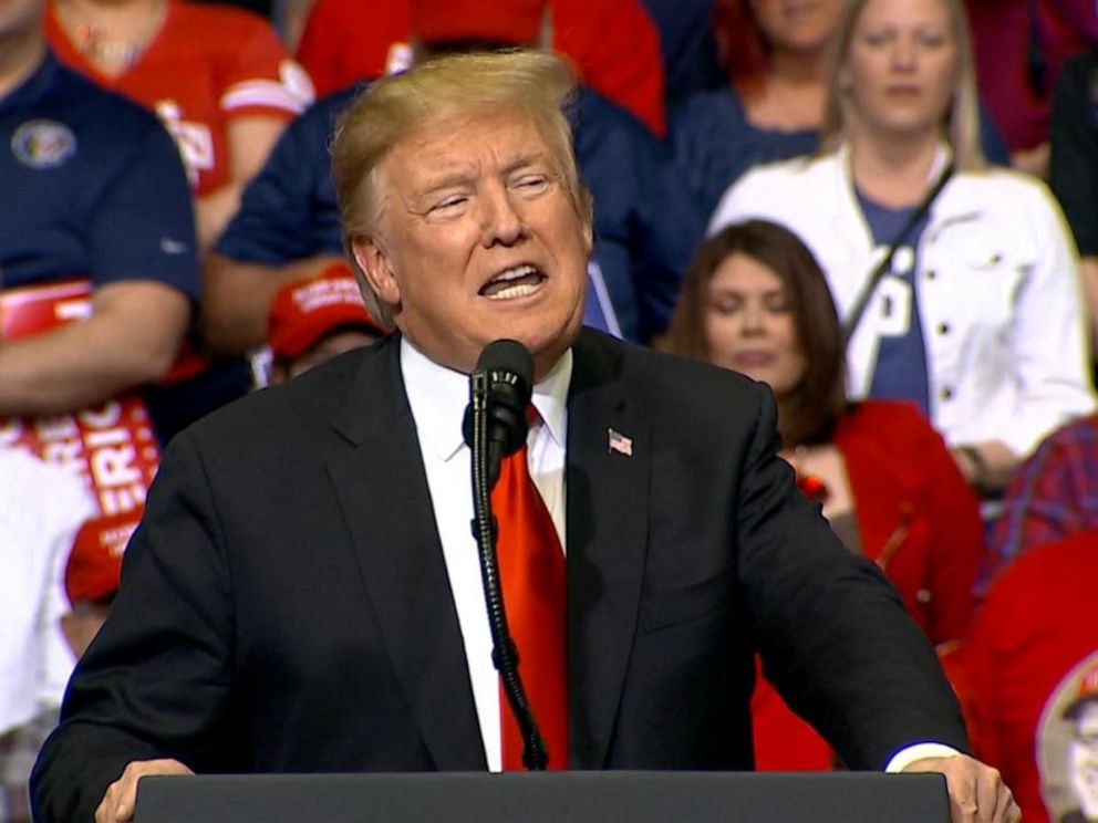 At Michigan rally, Trump accuses Dems of 'poisoning' country with Mueller  probe - Roll Call