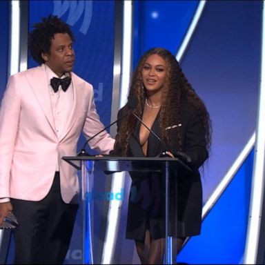 VIDEO: Beyonce and Jay-Z receive GLAAD Vanguard Award