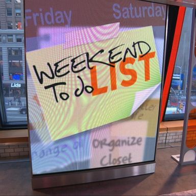 VIDEO: Michael and Sara's Weekend To-Do List