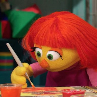 VIDEO: 'Sesame Street' debuts new muppets: Julia's family