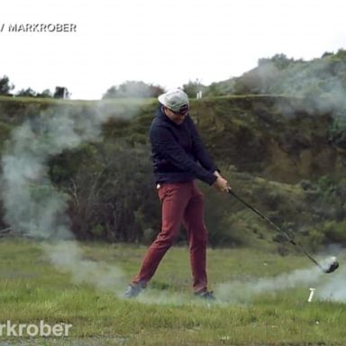 VIDEO: Rocket-powered golf club goes viral