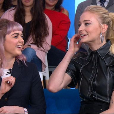 VIDEO: 'Game of Thrones' on-screen sisters and real-life BFFs talk final season