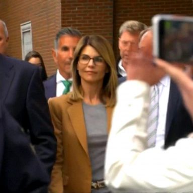 VIDEO: Huffman, Loughlin face judge in college admissions scam