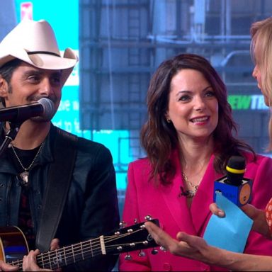 VIDEO: Catching up with Brad Paisley and Kimberly Williams-Paisley