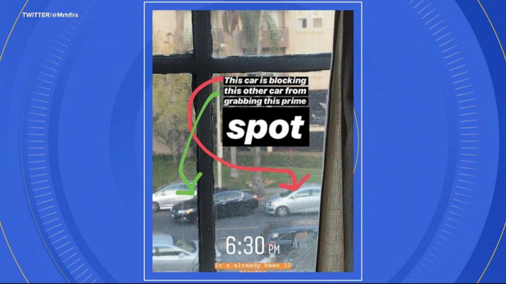 VIDEO: Viral tweets document parking spot standoff