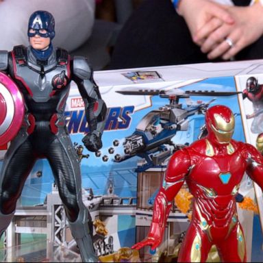 VIDEO: 1st look at some of the 'Avengers: Endgame' toys 