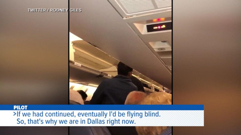 United Airlines Flight Diverted To Texas Airport After Cockpit