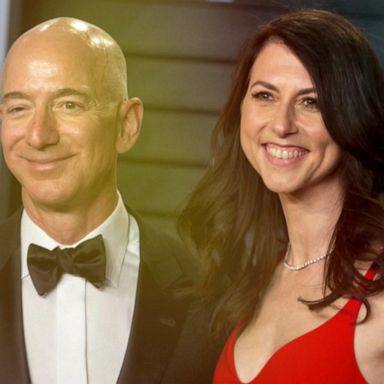 VIDEO: Jeff and MacKenzie Bezos finale divorce