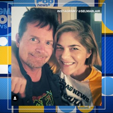 VIDEO: Selma Blair shares touching photo with Michael J. Fox