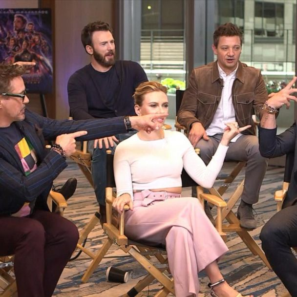 AVENGERS: ENDGAME Full Cast Interview (2019) Marvel 