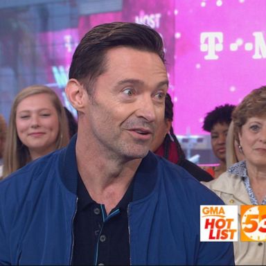 VIDEO: 'GMA' Hot List: Hugh Jackman surprised with gift basket from Sara Bareilles 