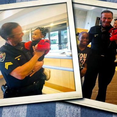 VIDEO: Fast-thinking police officer saves choking baby