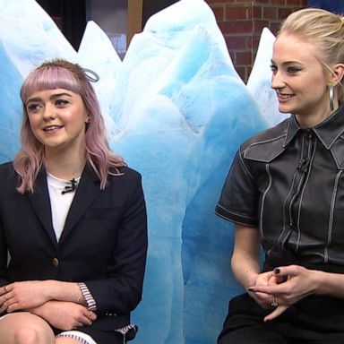 VIDEO: Maisie Williams and Sophie Turner on the end of 'Game of Thrones'