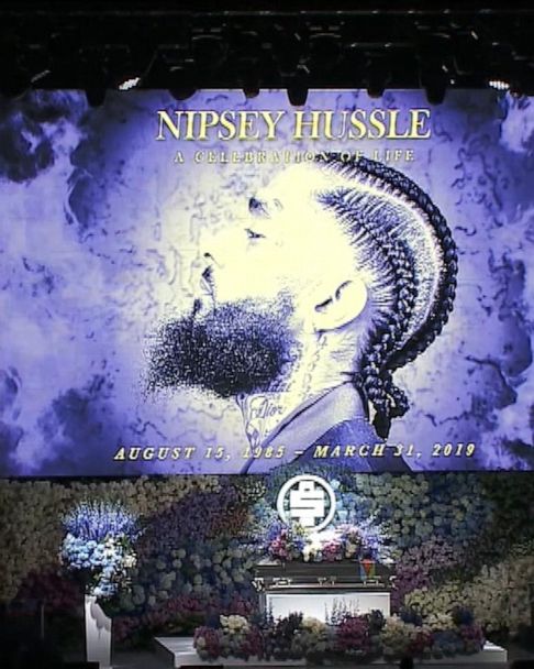 Photos From Nipsey Hussle Memorial Service Highlight Rapper's Far