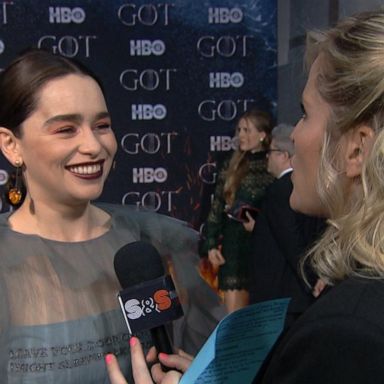 VIDEO: Sara on the 'Game of Thrones' red carpet