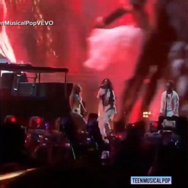 VIDEO: Cardi B, Selena Gomez and Ozuna hitting the crowd with an unexpected performance