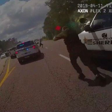 VIDEO: Deputy survives close call after bullet passes through his hat