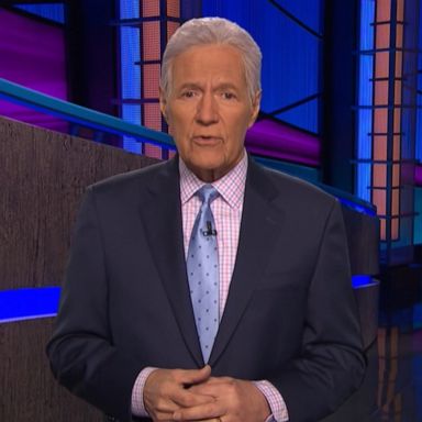 PHOTO: "Jeopardy!" host Alex Trebek promised return to show in September amid battle with stage 4 cancer. Meanwhile, James Holzhauer set a single-day win record.