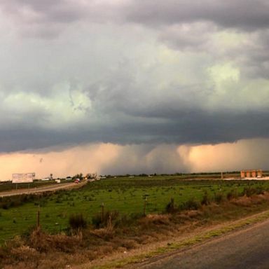 VIDEO: Tornadoes, hail slam Texas and other states