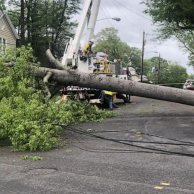 VIDEO: Severe weather moves toward the Northeast