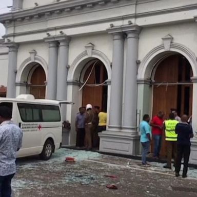 VIDEO: Multiple bomb explosions rocking churches and hotels in Sri Lanka