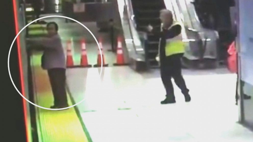 Video Shows Woman Caught In Door Dragged Onto Train Tracks