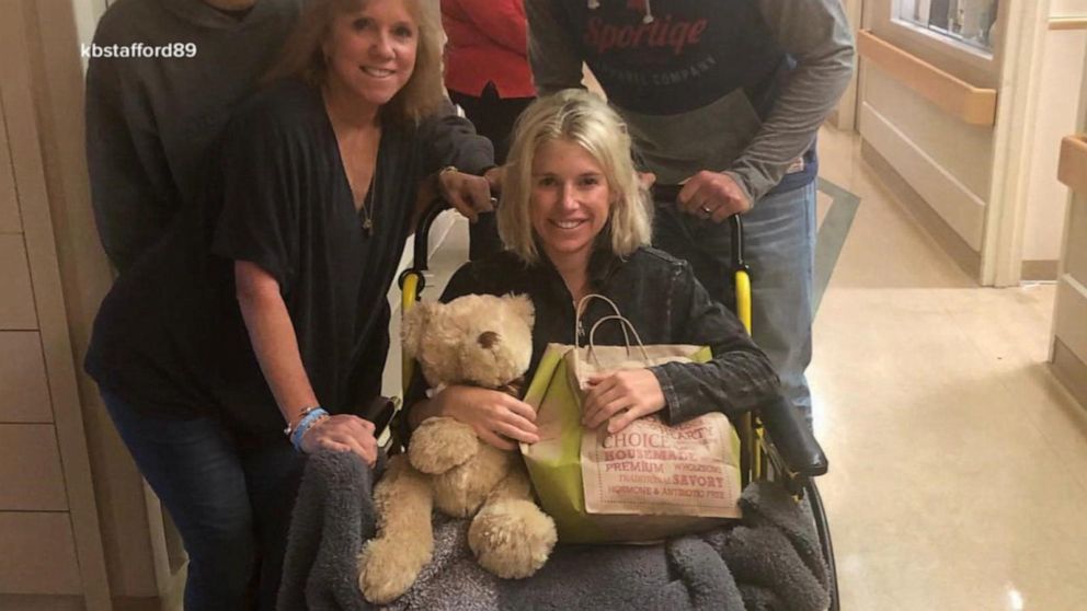 VIDEO: Wife of star quarterback speaks out after brain surgery