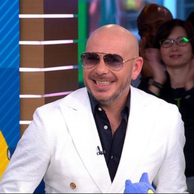 VIDEO: Pitbull opens up about his latest projects live on 'GMA'