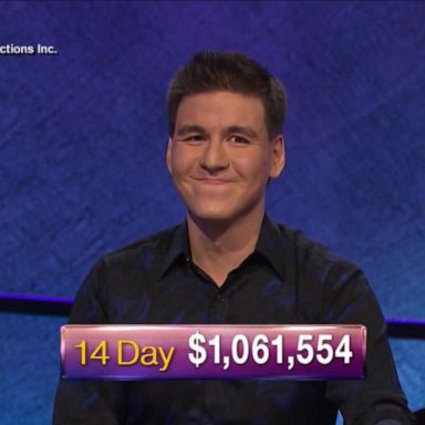 VIDEO: 'Jeopardy!' champ breaks $1 million