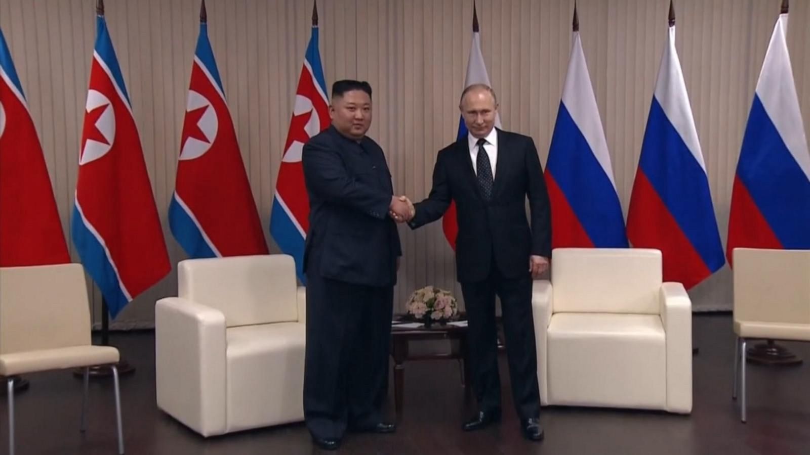 Kim Jong Un, Vladimir Putin Hold First Summit - Good Morning America