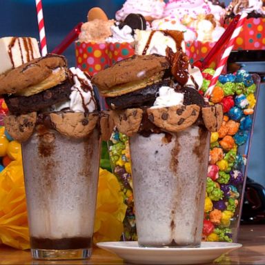 VIDEO: The 'Strahan & Sara' milkshake