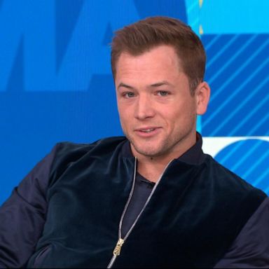 VIDEO: Taron Egerton talks bond with Elton John