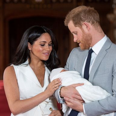 VIDEO: Prince Harry and Duchess Meghan debut newborn son at Windsor Castle: 'It's magic'