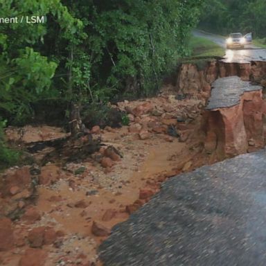 VIDEO: State of emergency in southern states after severe storms