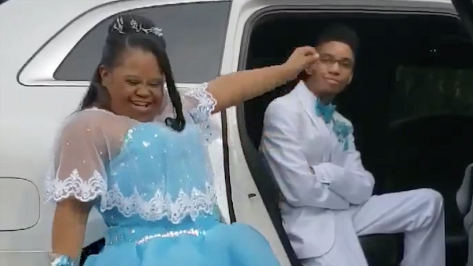 VIDEO: Teen serving serious prom poses gets love from millions on Facebook