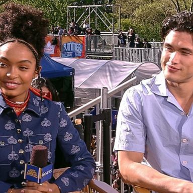 VIDEO: Yara Shahidi and Charles Melton open up about 'The Sun is Also a Star'