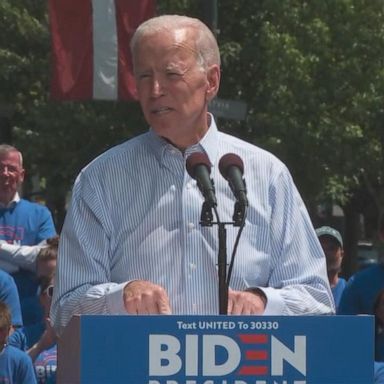 VIDEO: Joe Biden holding 1st major campaign rally in a key battleground state