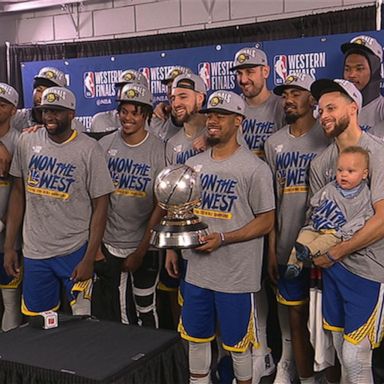 VIDEO: Warriors headed to 5th consecutive NBA finals