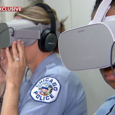 VIDEO: New VR tech aims to help cops feel mental distress