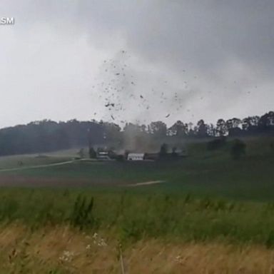 VIDEO: Reported tornado hits high school during awards banquet