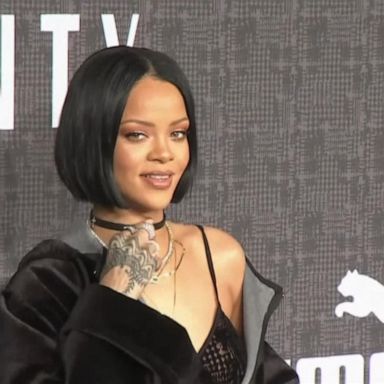 VIDEO: Rihanna makes fashion history