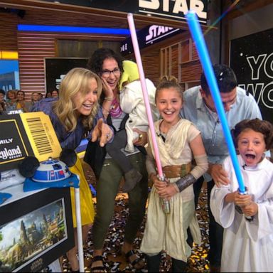 VIDEO: Family surprised with tickets to Disneyland's new 'Star Wars: Galaxy's Edge'