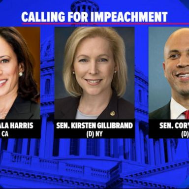 VIDEO: Calls for Trump's impeachment grow among Democrats