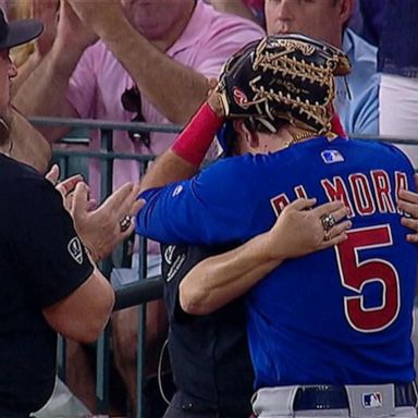 VIDEO: Cubs player in tears after foul ball hits young girl 