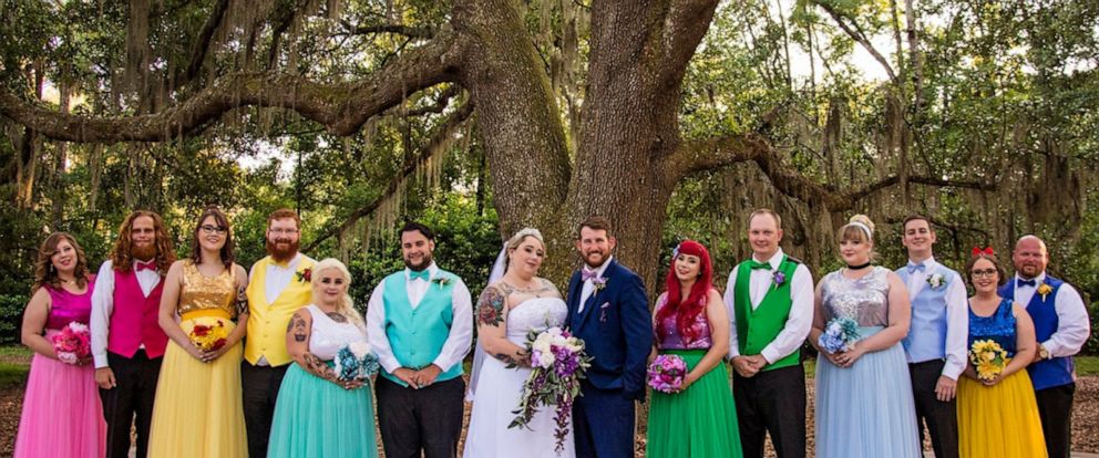 Michelle and Chris's Disney-Themed Wedding With a Sophisticated Spin