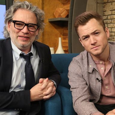 VIDEO: Taron Egerton and Dexter Fletcher talk 'Rocketman', Elton John 